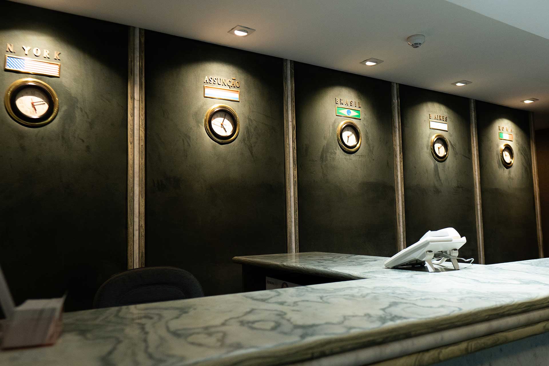 Recepção do Hotel